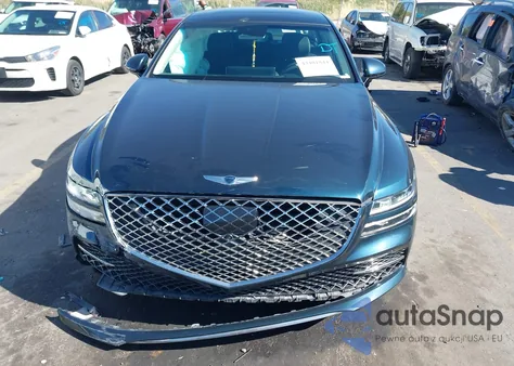 2021 Genesis G80 2.5T Awd из США, поврежденный, VIN KMTGB4SC8MU066769